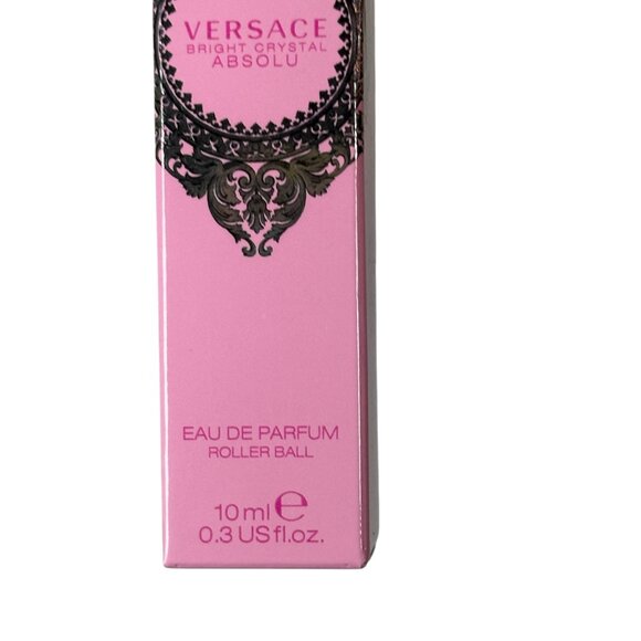 VERSACE Bright Crystal absolu rollerball Lot of 2 by Gianni Versace 10 ML - Picture 9 of 11